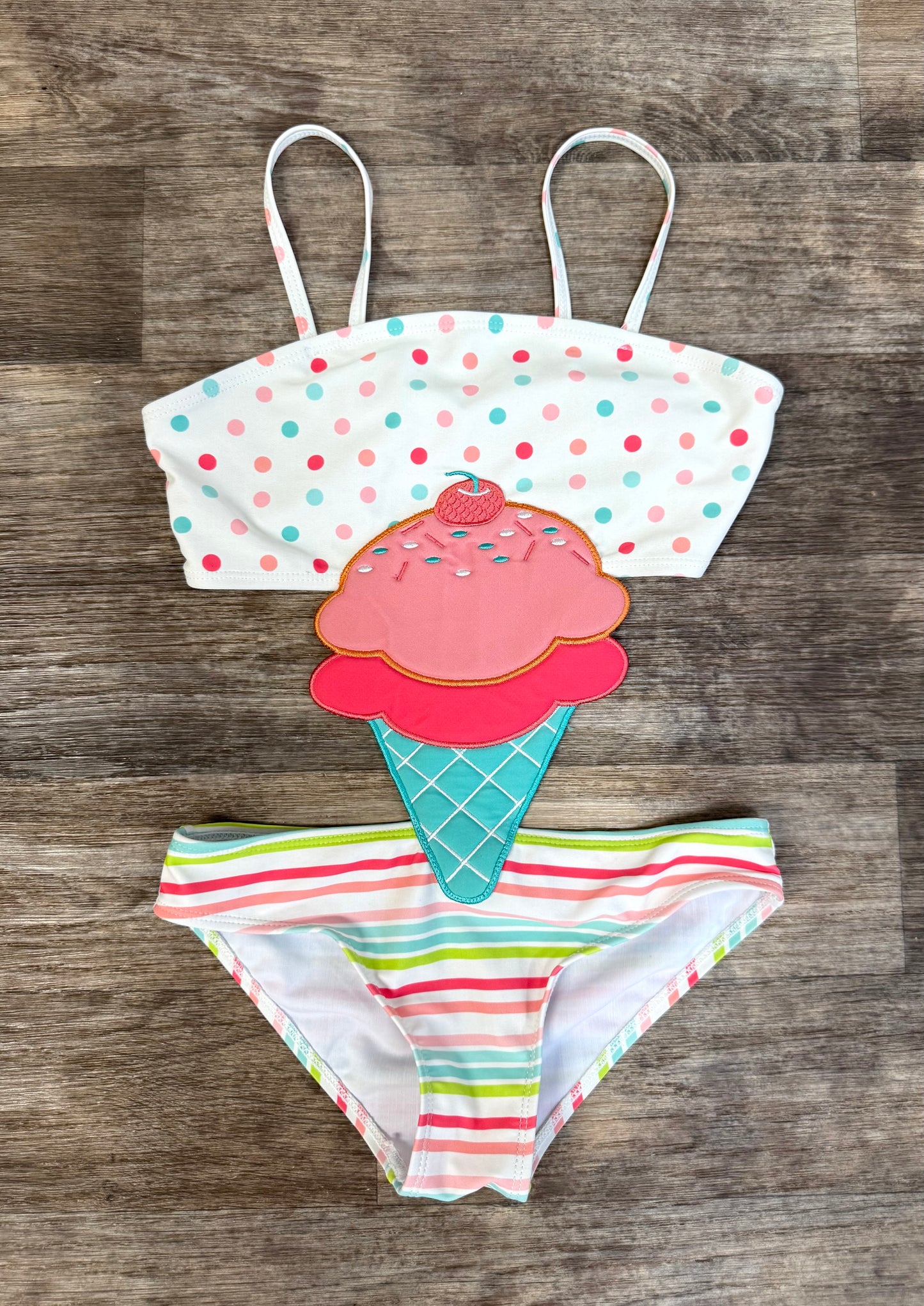 Icecream Bathing Suit - 6T