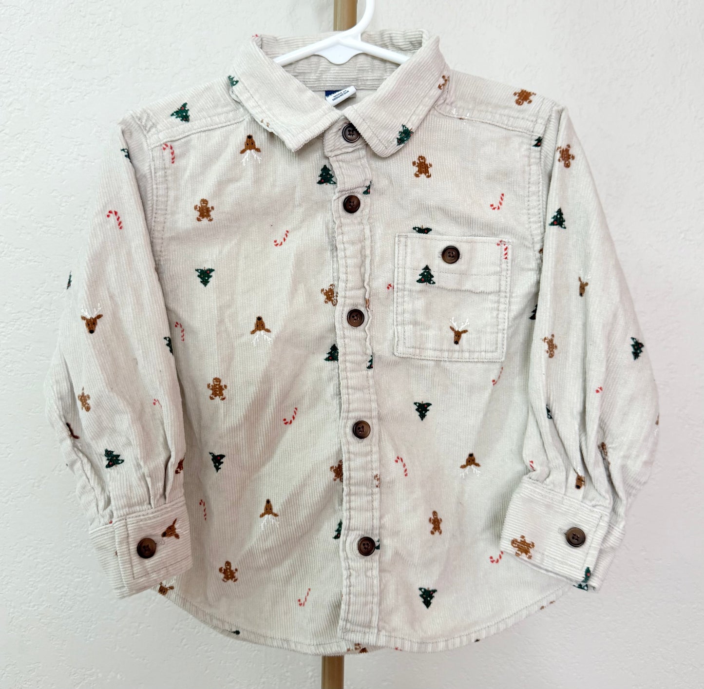 Old Navy Corduroy Button Up - 2T