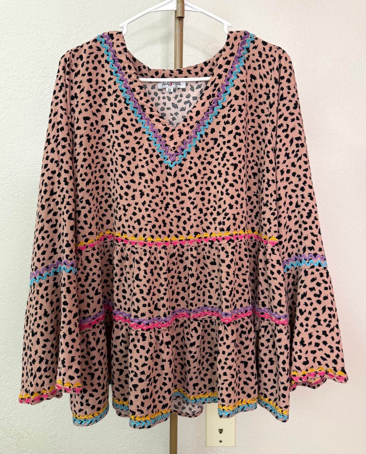 Perfectly Priscilla Boutique Top - 2X