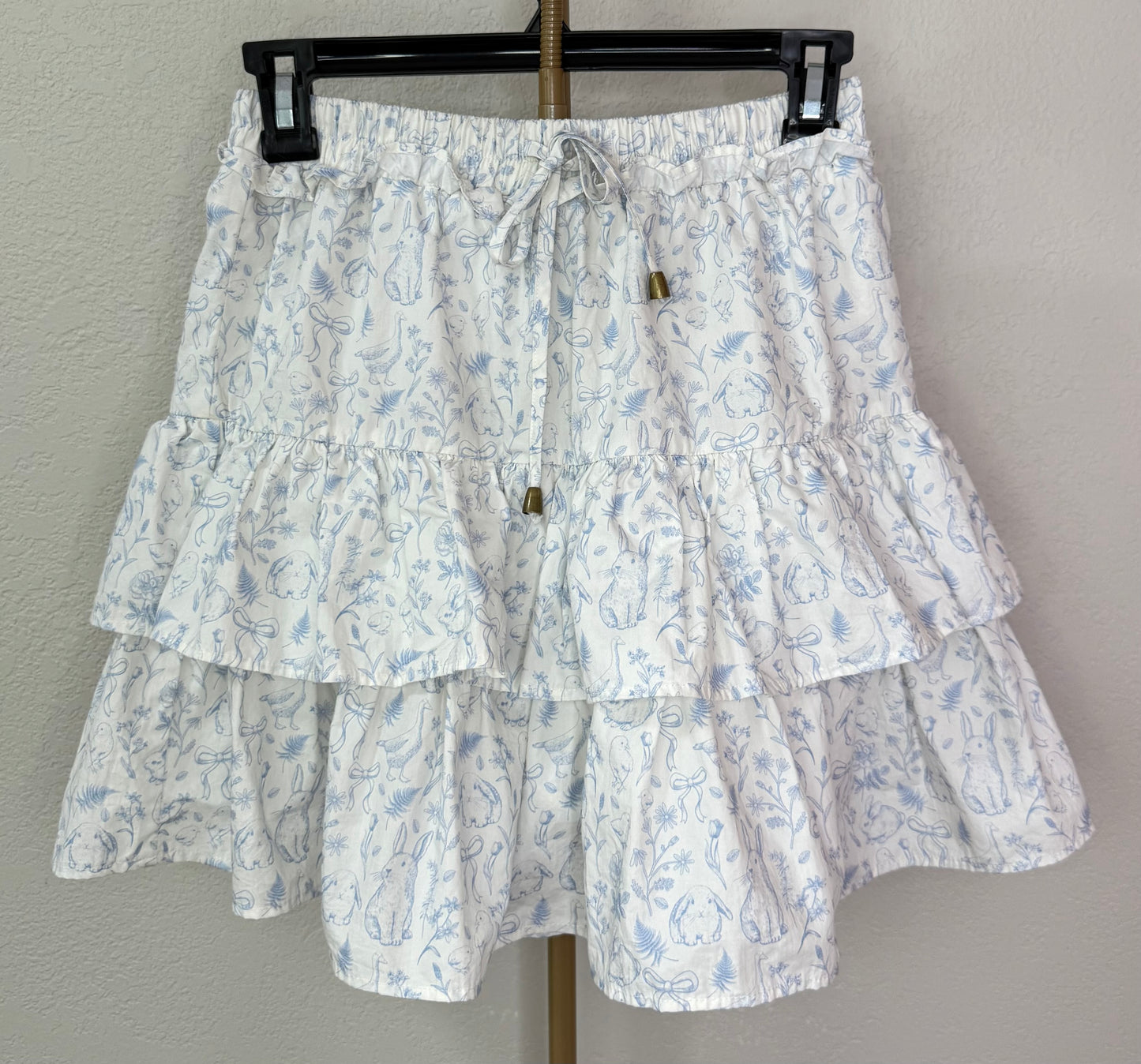 Shop The Mint Boutique Skirt - Girls 14/16 (Bunnies, Bows, & Flowers)