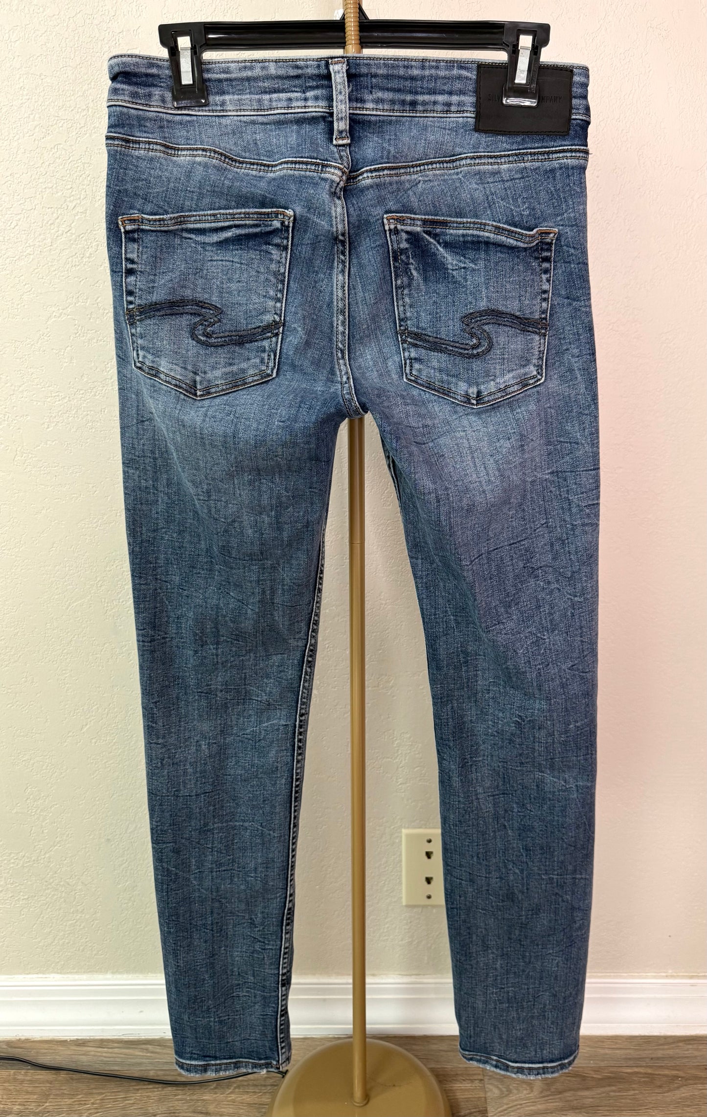 Men's Slim Fit Silver Jeans Konrad Style - W30/L32 ($98 Retail Price)