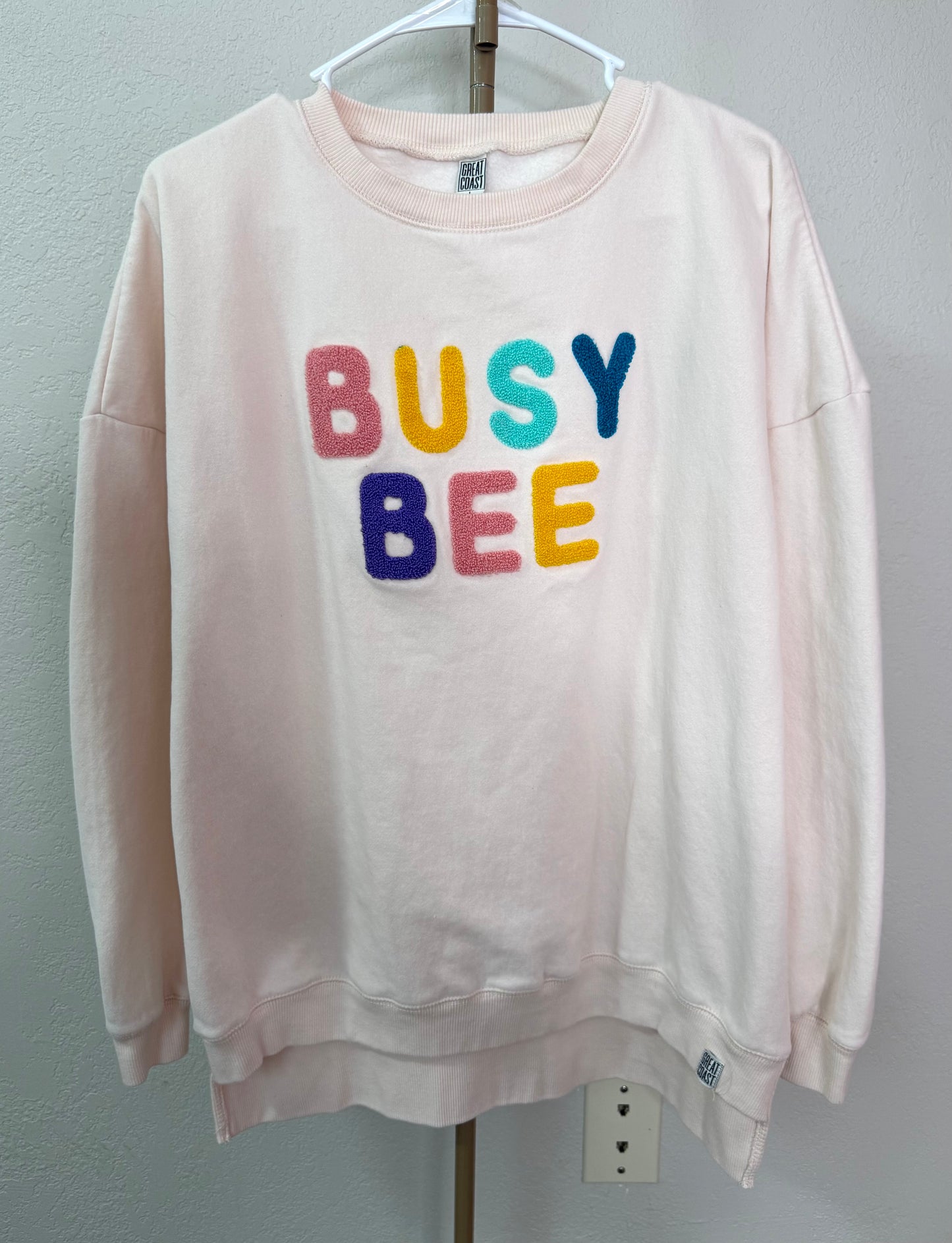 Great Cost Sweater - Large (Textured Lettering)