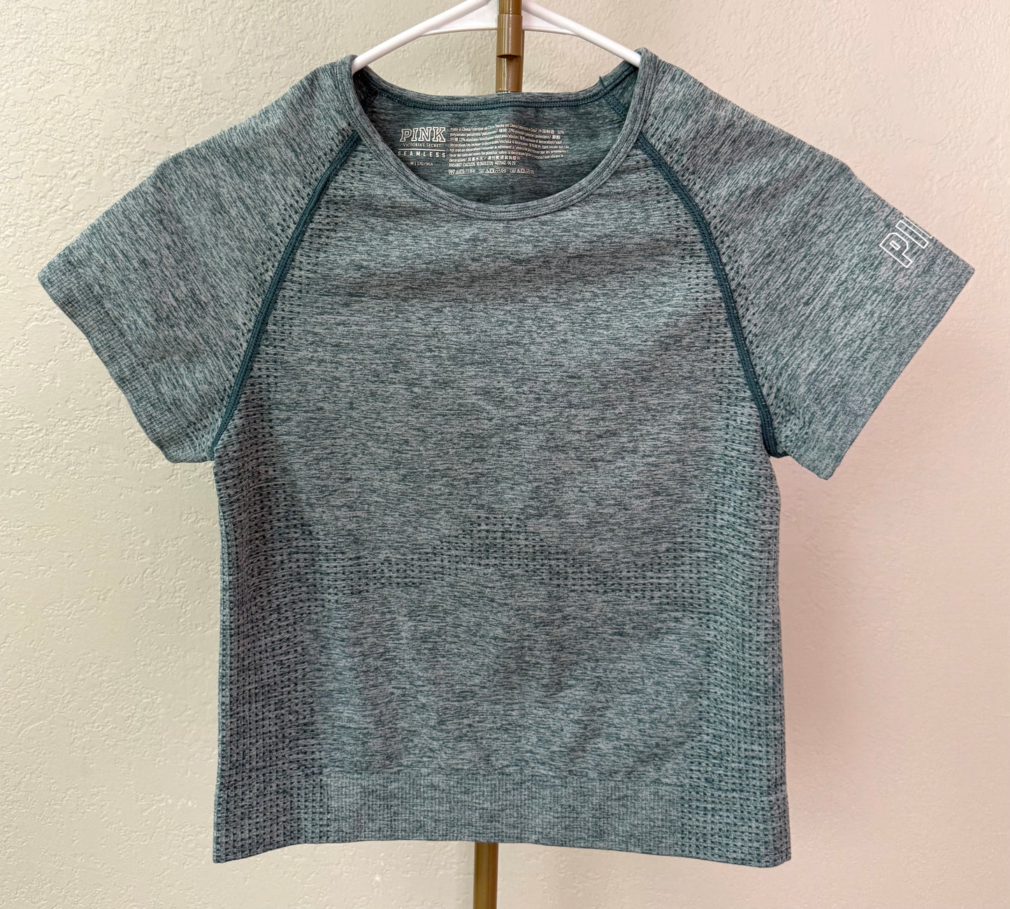 Pink Victoria's Secret Activewear Top - Medium
