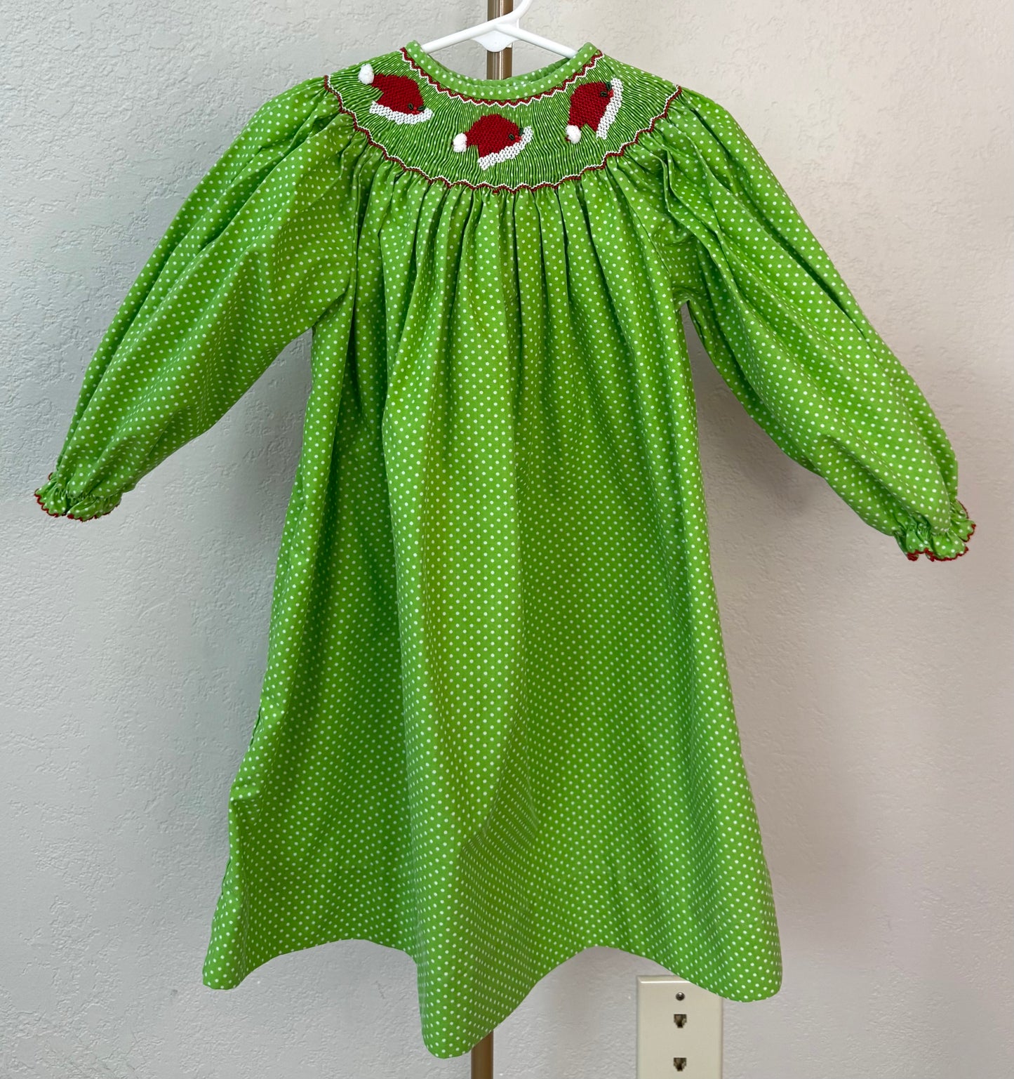 Be Mine Smocked Dress - 2T