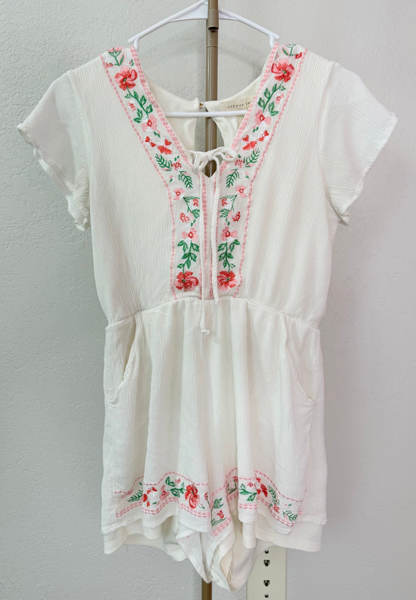 Copper Key Romper - Small