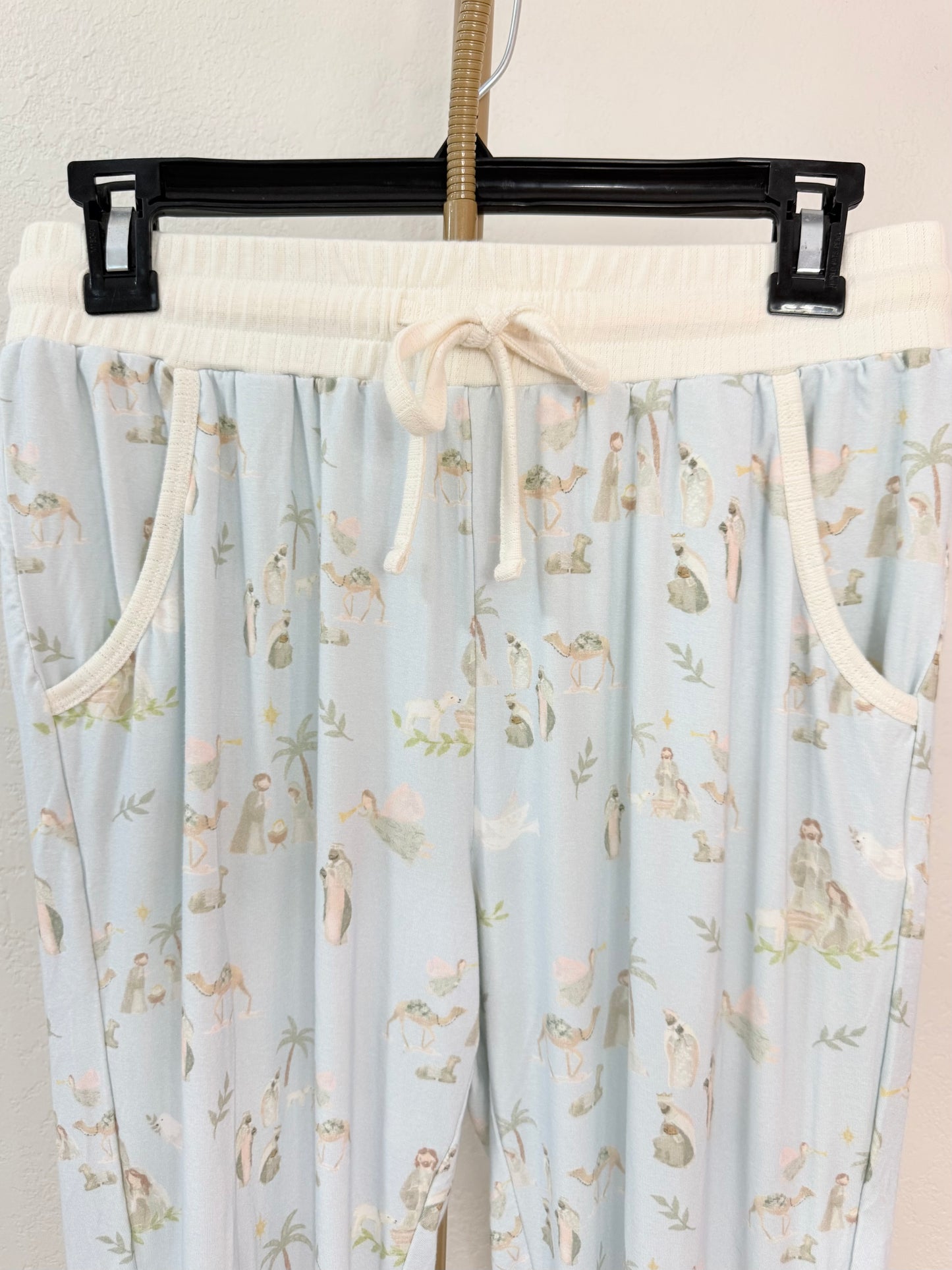 NWT Love + Grow Pajama Set - Small (So Soft - Jesus Themed)