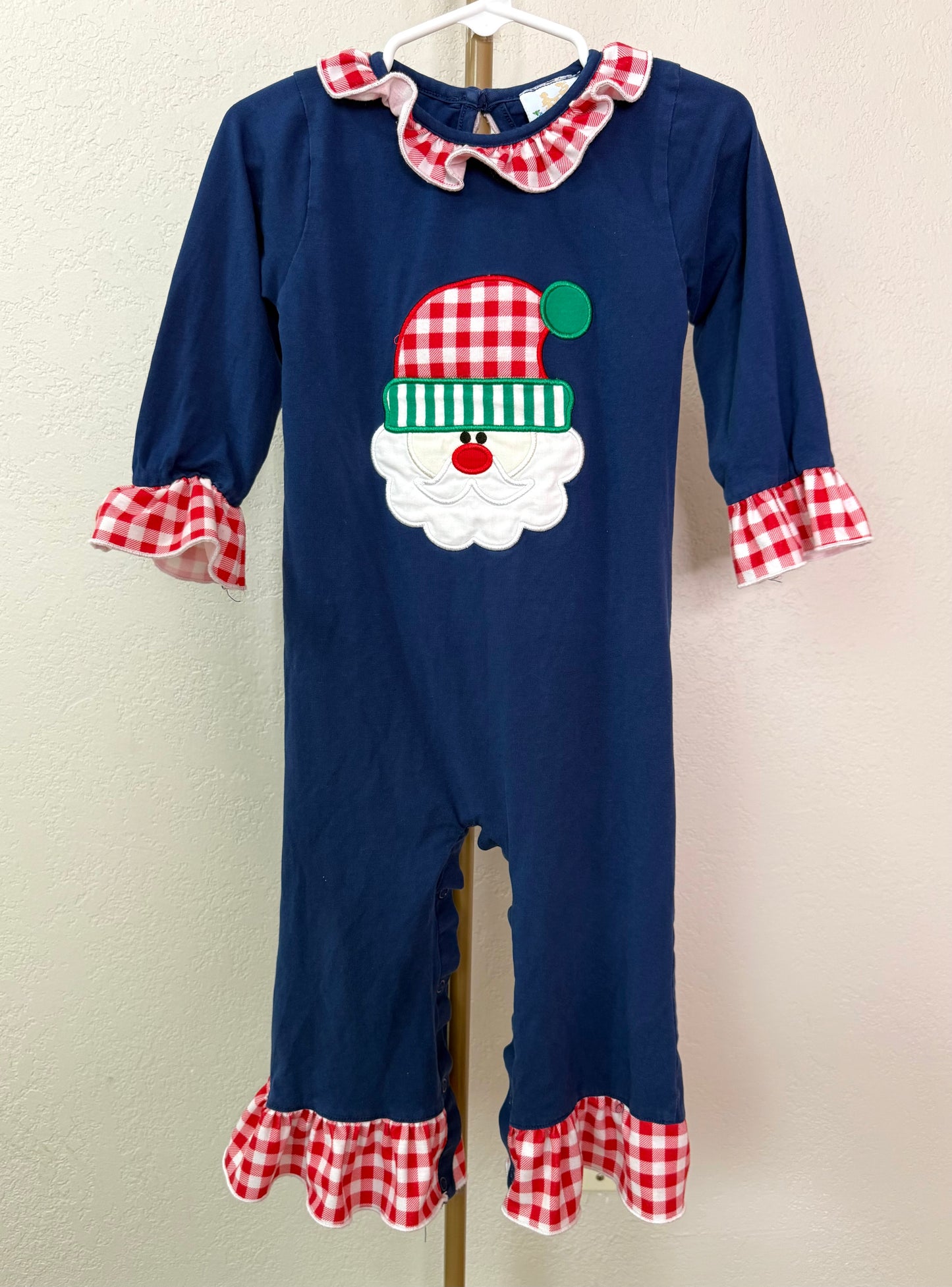 Busy Bees Smocks Appliqué Romper - 24 Months