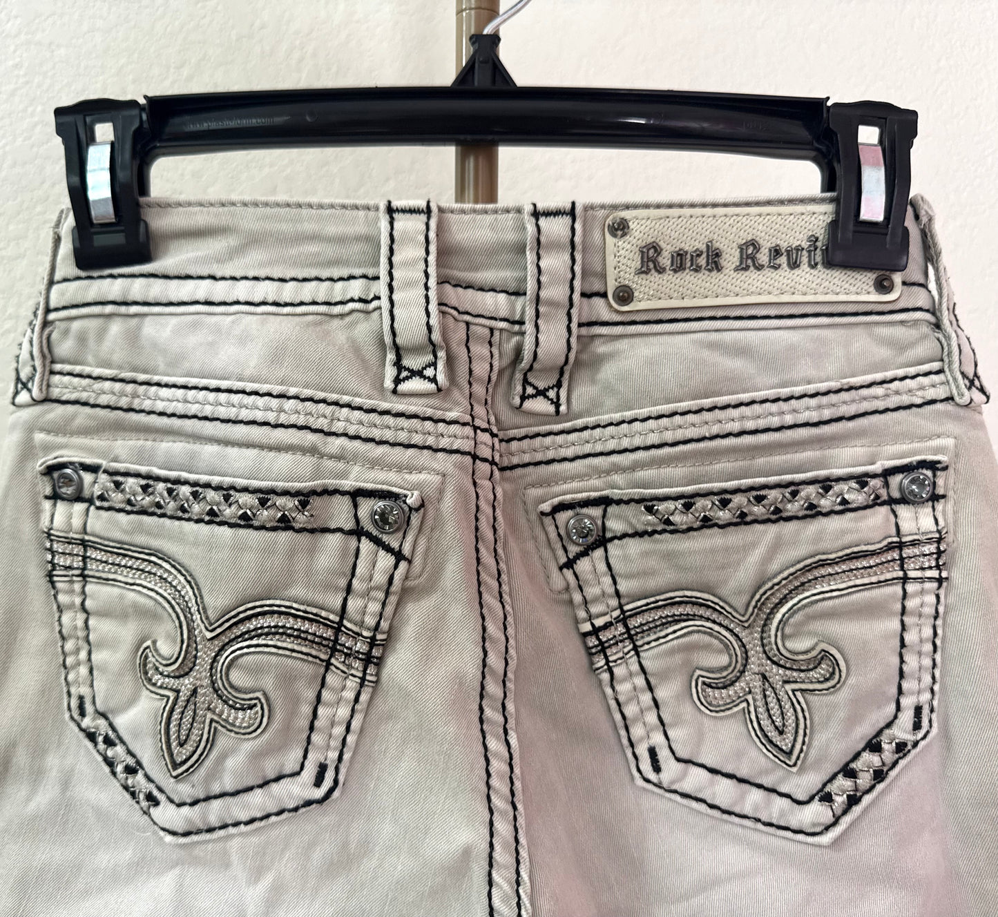 Rock Revival Low Rise Skinny Jeans - Size 24