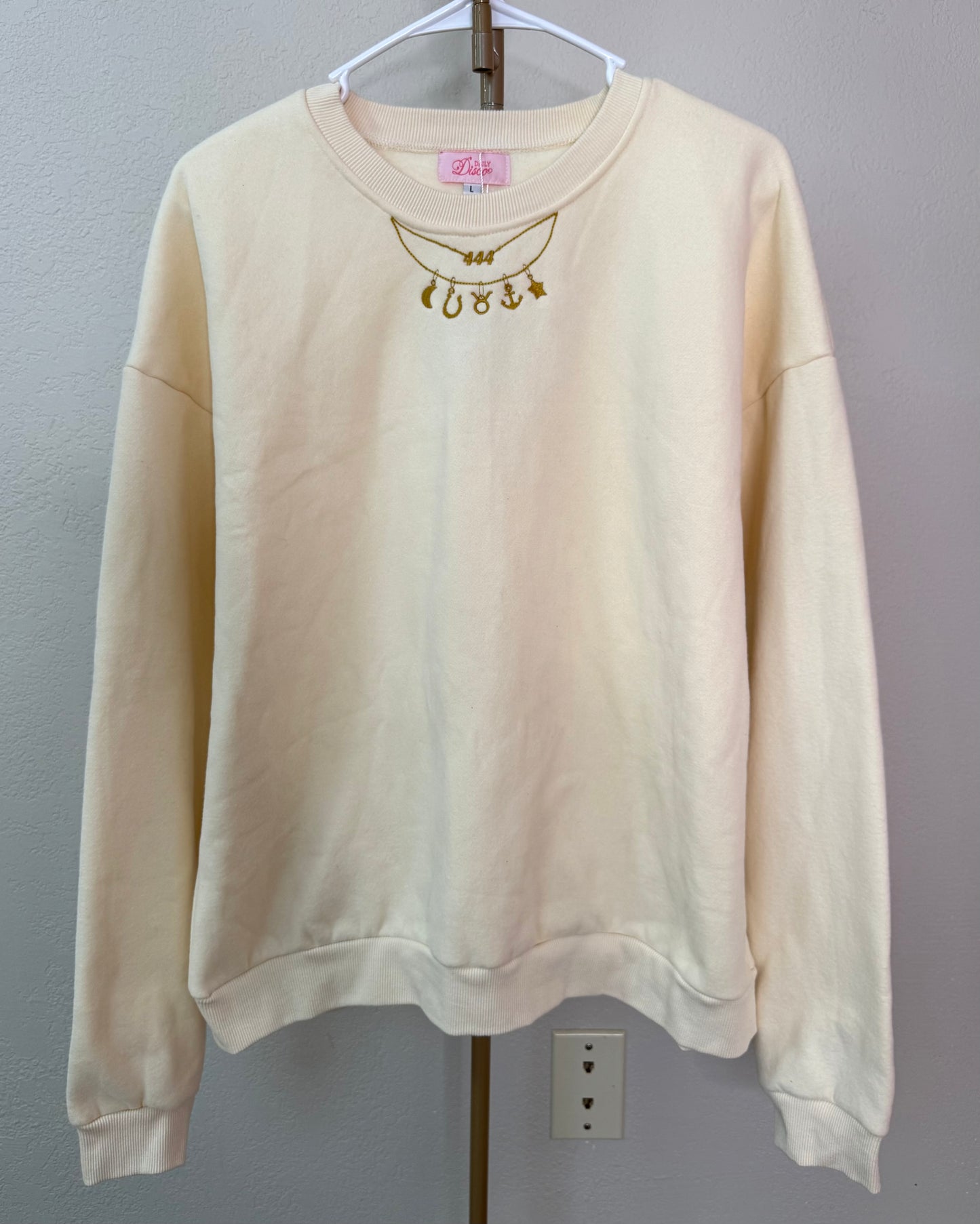 NWT Daily Disco Sweater - Large (Embroidered - $80 Retail Price)