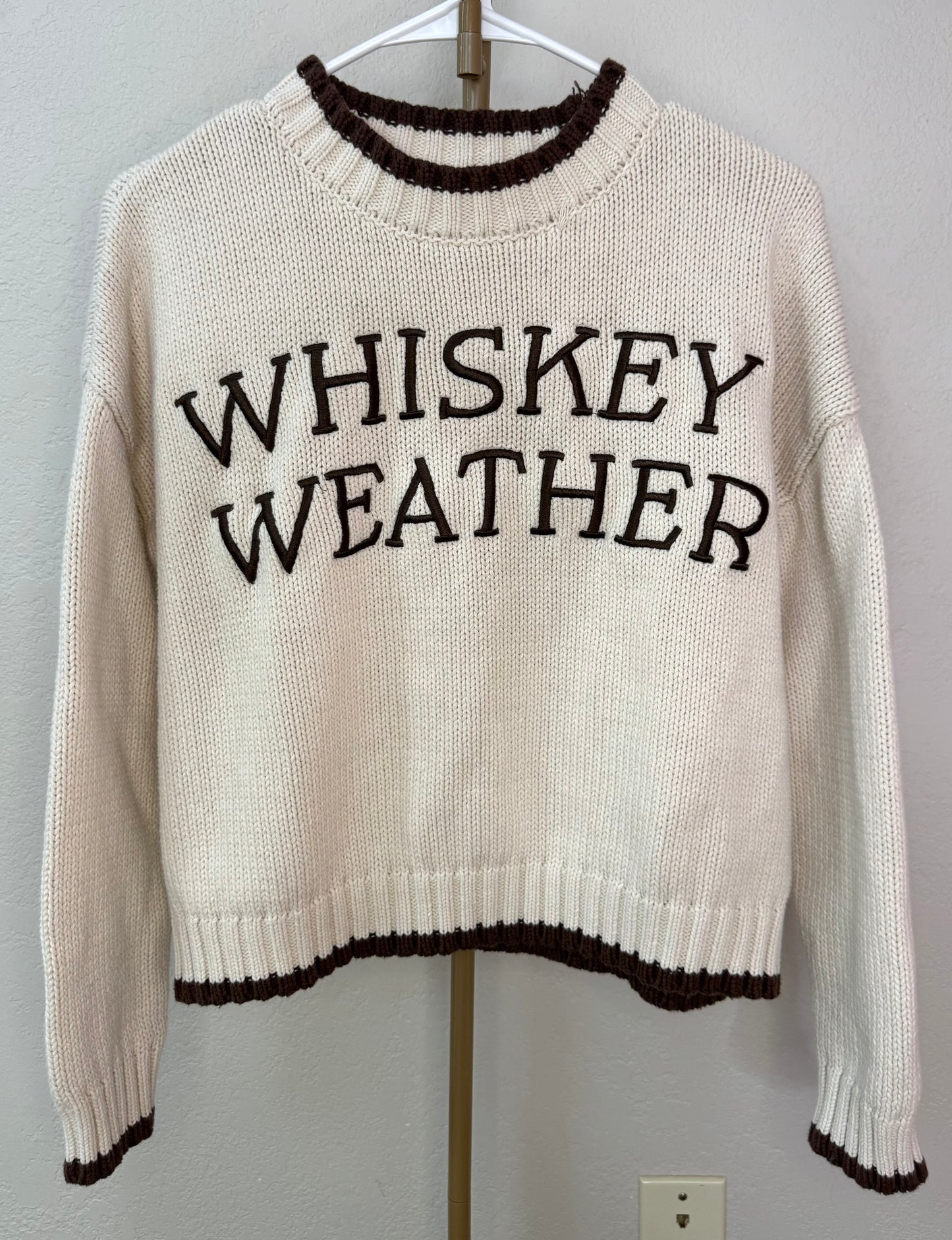 Moon + Madison Boutique Sweater - Medium (Embroidered)