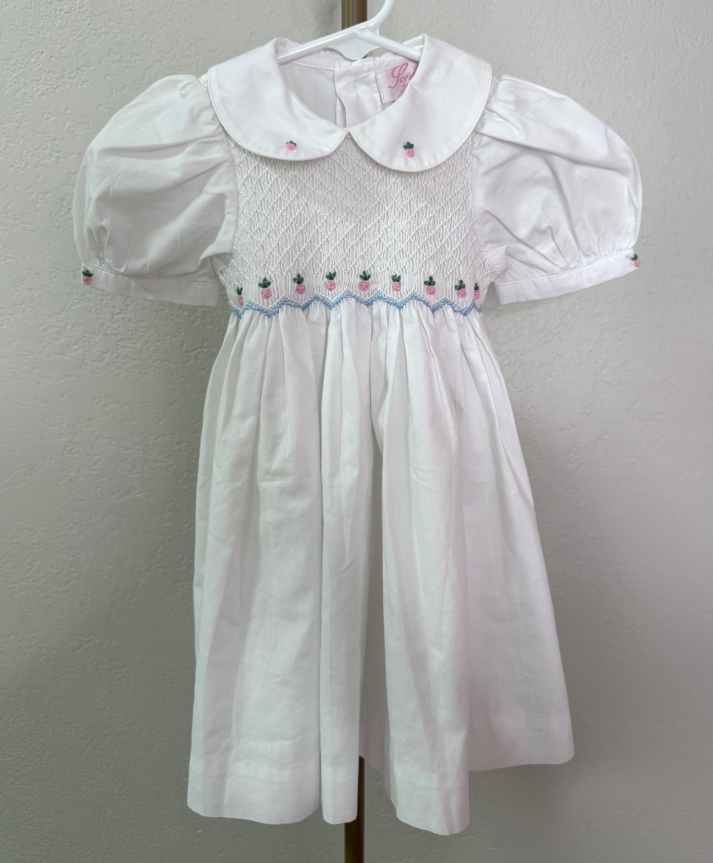 Sophie Dess Hand Smocked Dress - 12 Months (Brand New Condition)