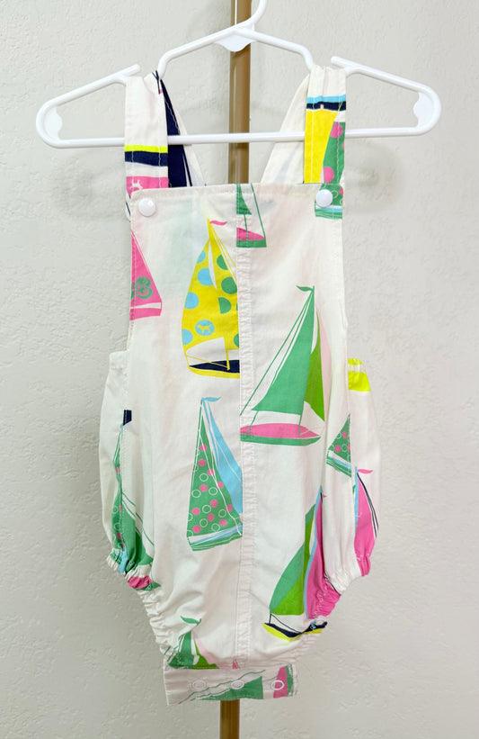 Boat Baby Bubble Romper - Size Unavailable (6-12 Month Guess)