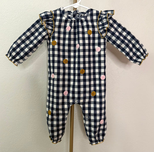 Mudpie Jumpsuit - Size 6-9 Months
