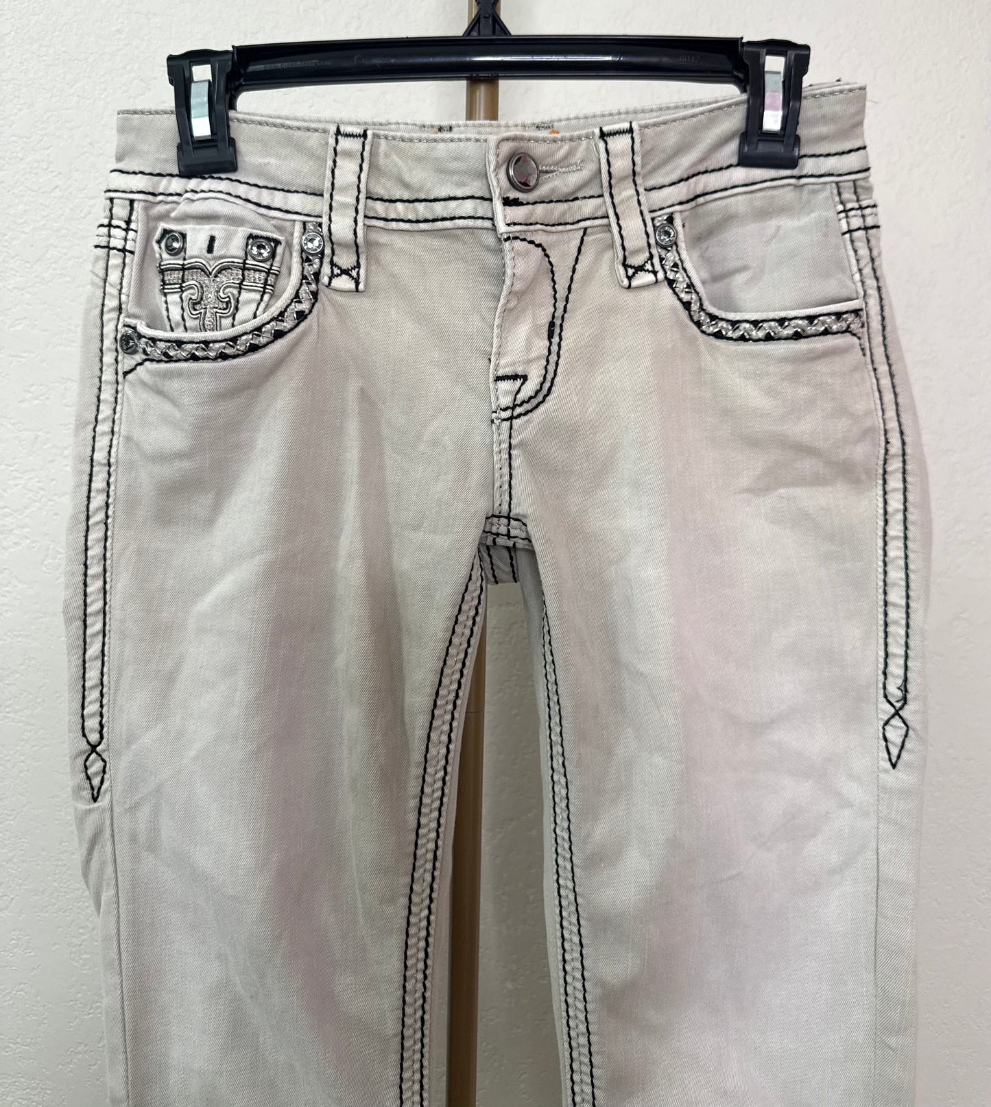 Rock Revival Low Rise Skinny Jeans - Size 24