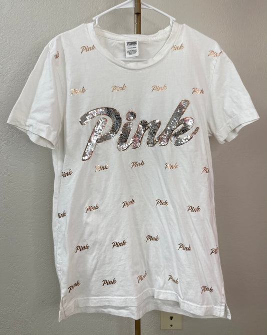 Pink Victoria's Secret Tee - Small