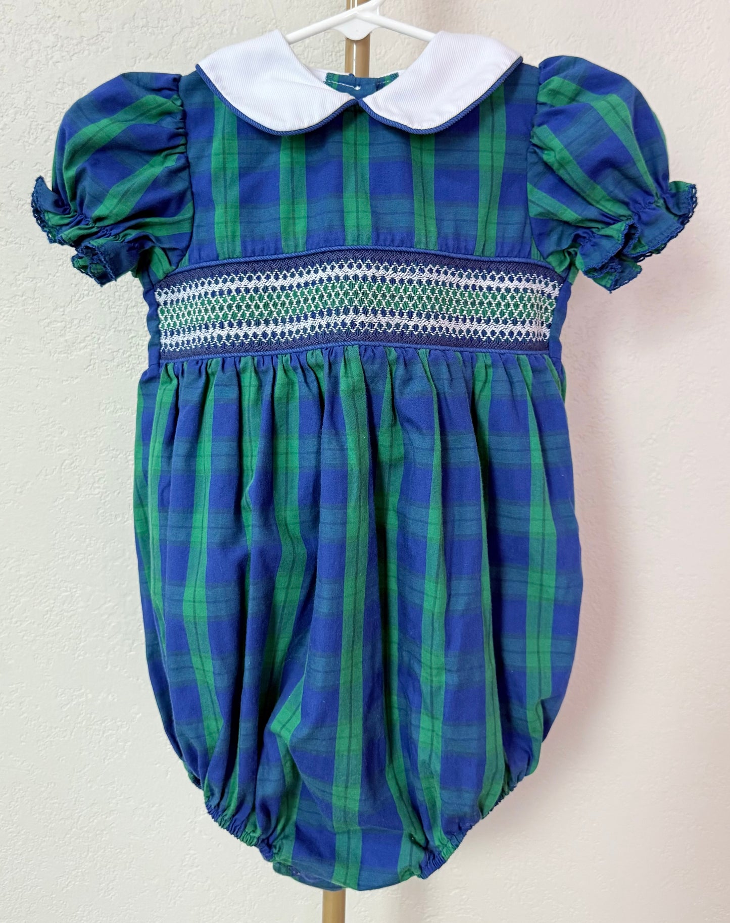 Stellybelly Smocked Bubble - 2T