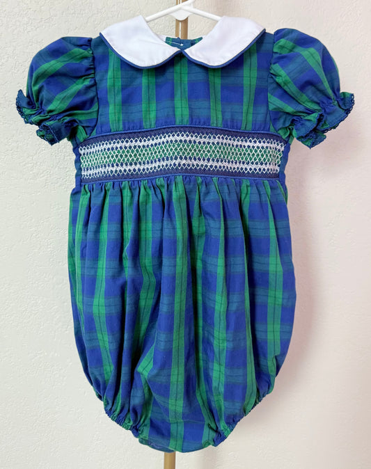 Stellybelly Smocked Bubble - 2T