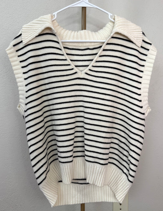 Classy Striped Top - XL