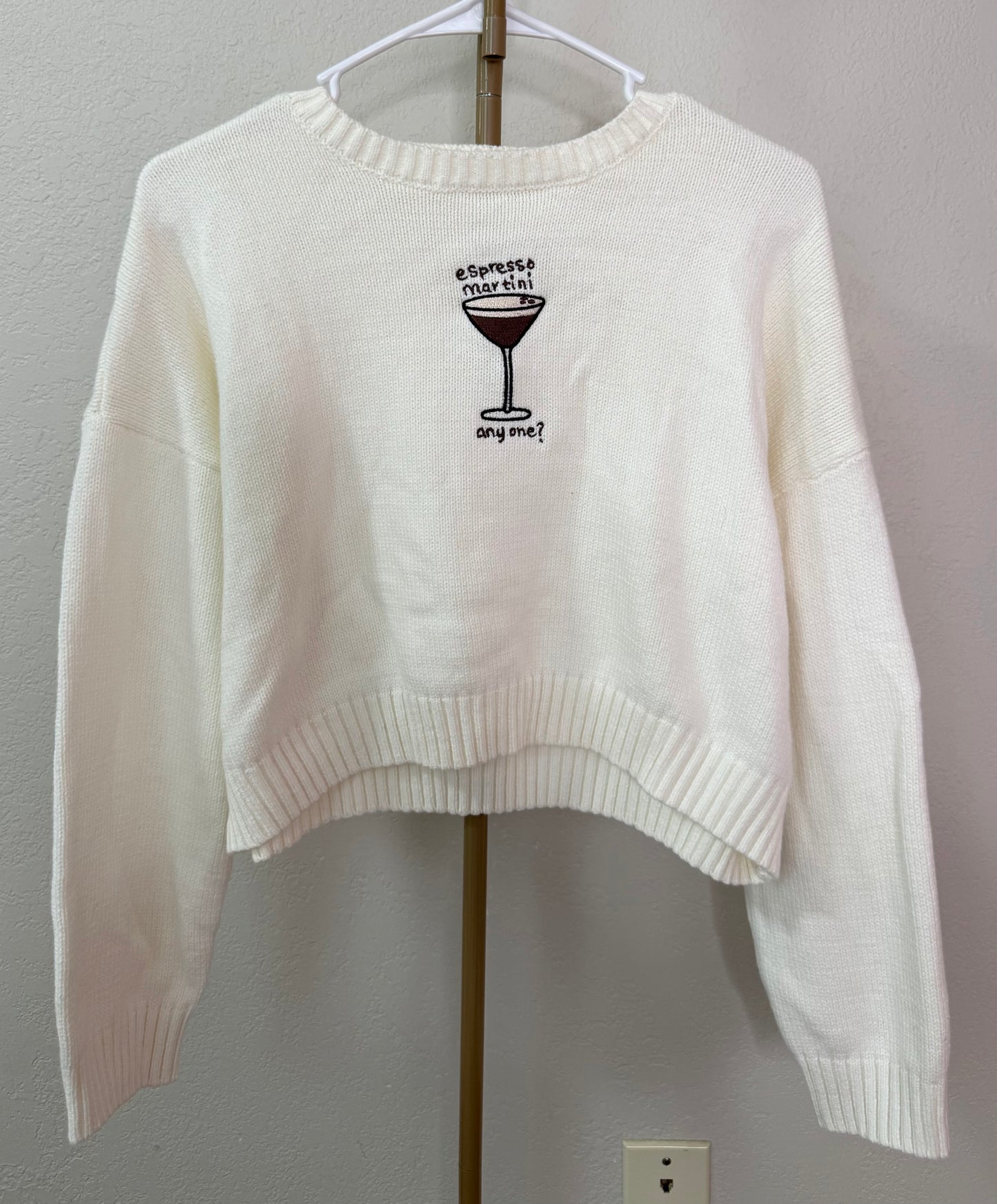 Moon & Madison Boutique Sweater - Small (Embroidered)