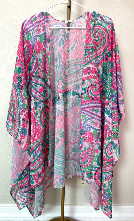 Umgee Boutique Shawl - Small (No Sleeves - It Drapes Over Your Shoulders)