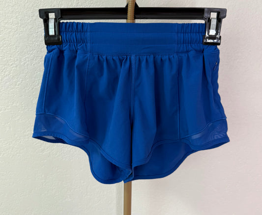 Lululemon Shorts - Measuring A Size 0 (Inner Lining Cut Out So I Can't Find The Size Stamp)