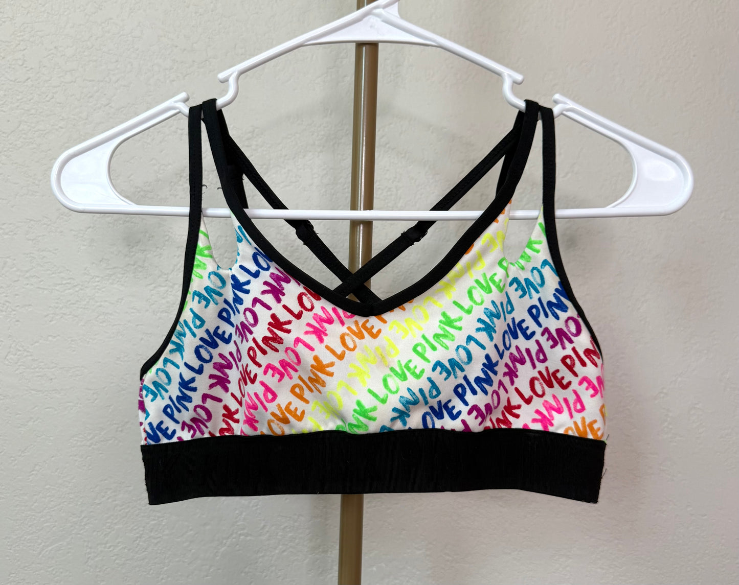 Pink Active Victoria's Secret Sports Bra - XS