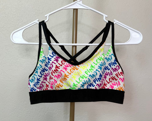 Pink Active Victoria's Secret Sports Bra - XS