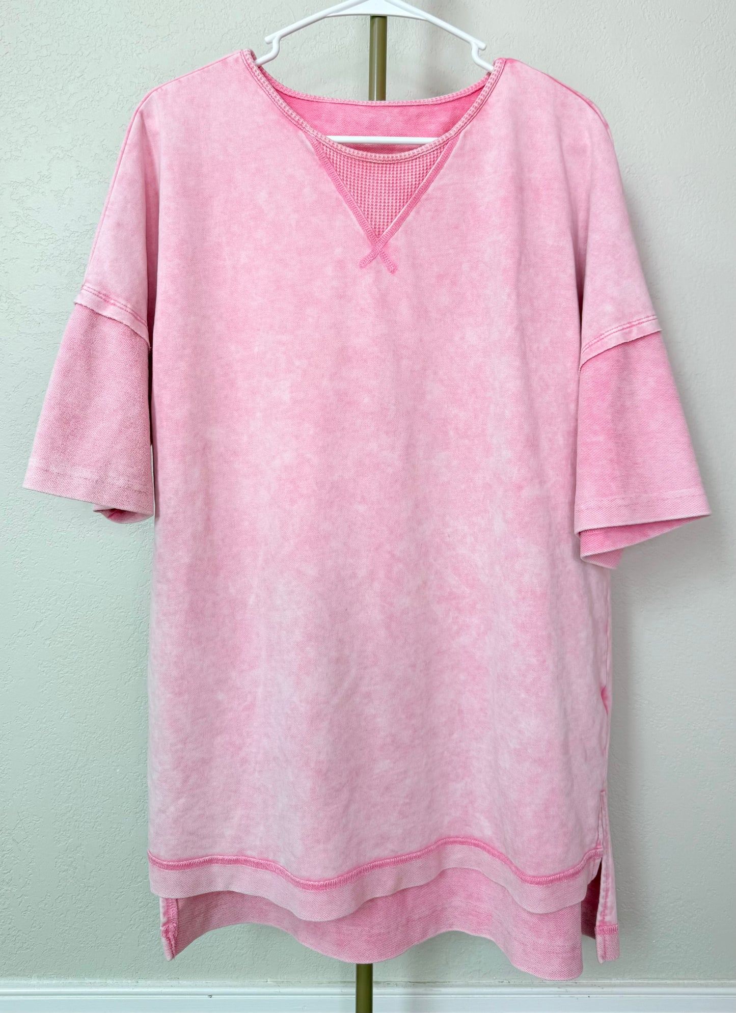 Acid Washed Boutique Top - L/XL Fit