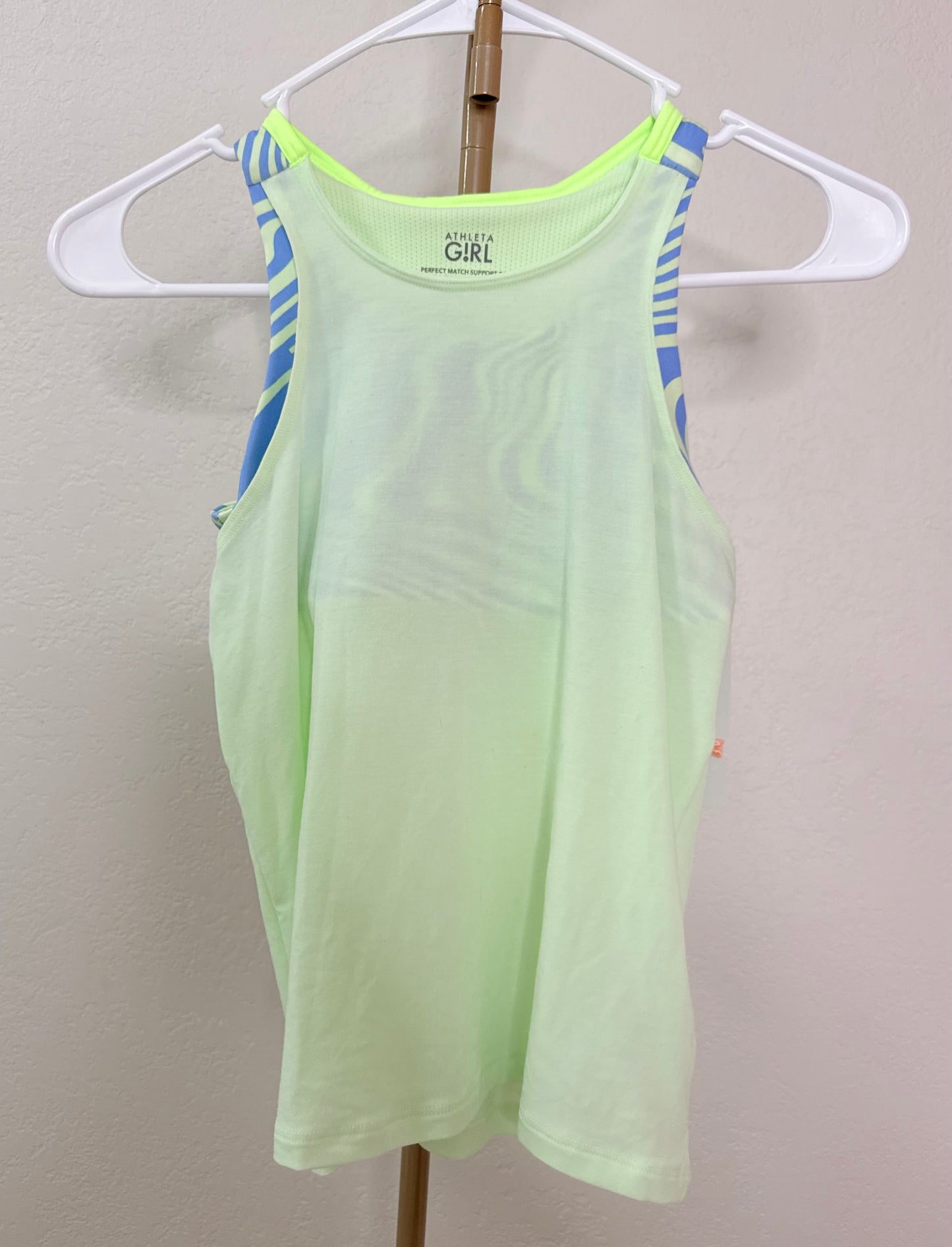 NWT Athleta Tank - Youth Medium ($39 Tag Attached - Built In Sports Bra)