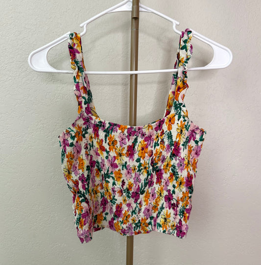 Pink Victoria's Secret Cropped Tank - Medium