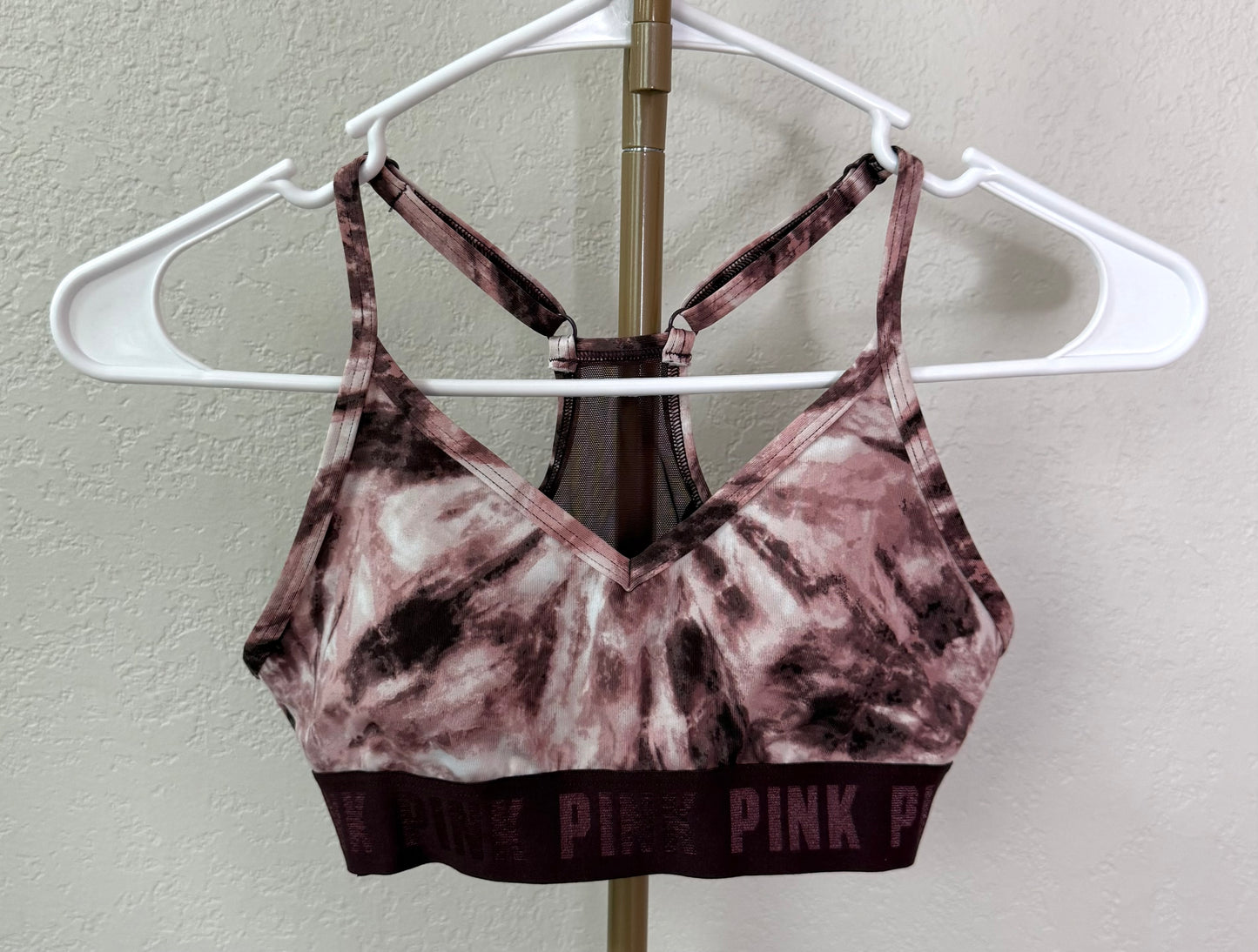 Pink Victoria's Secret Sports Bra - XS (With Padding)