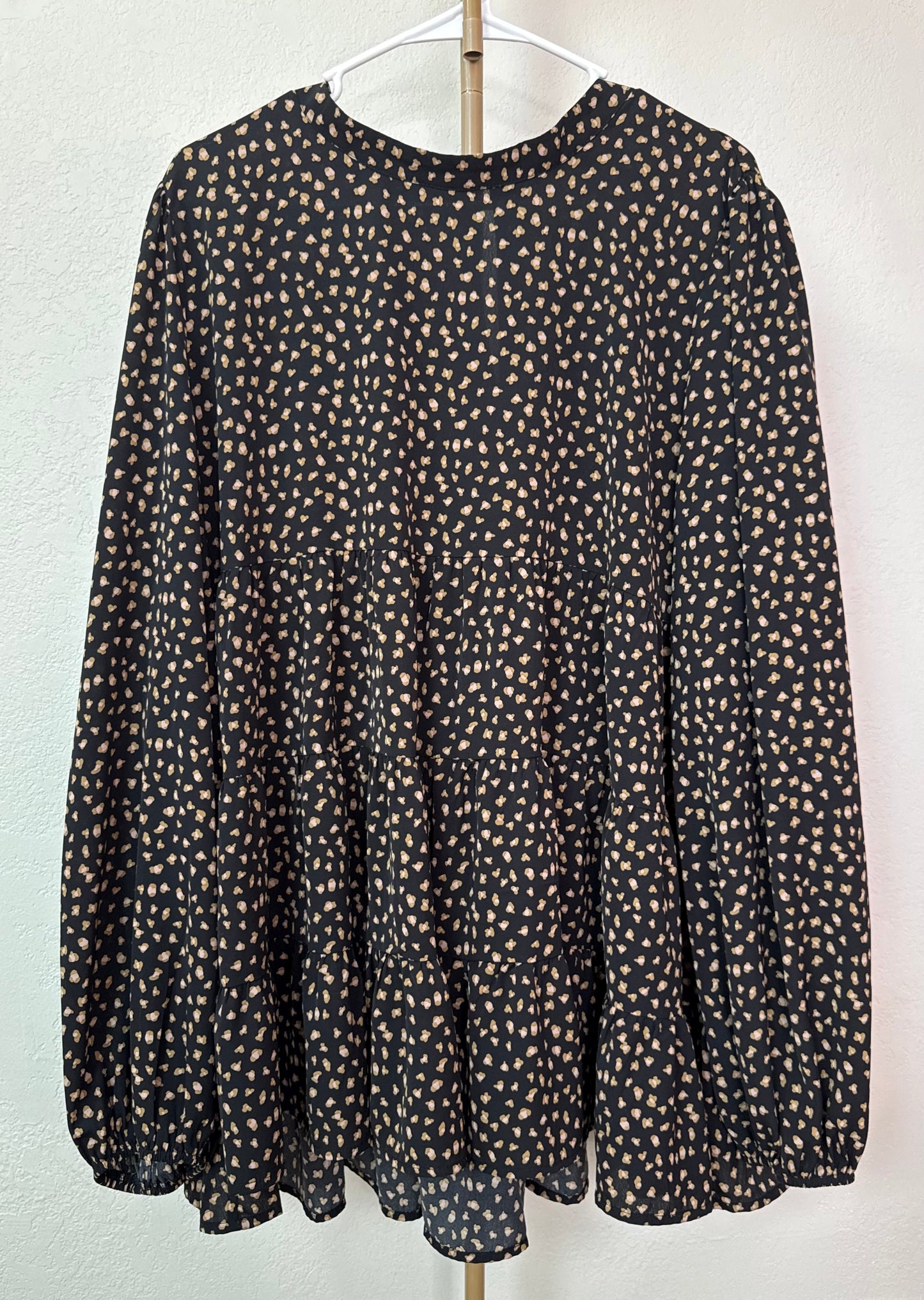 Ott Boutique Leopard Print Top - 3X