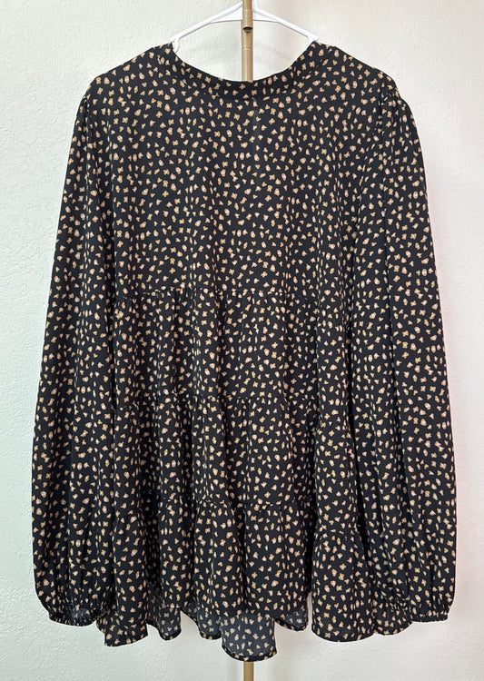 Ott Boutique Leopard Print Top - 3X