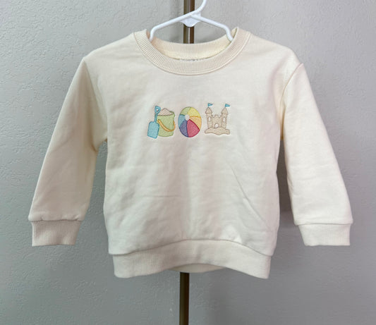 Blanks Boutique Embroidered Sweater - 18 Months