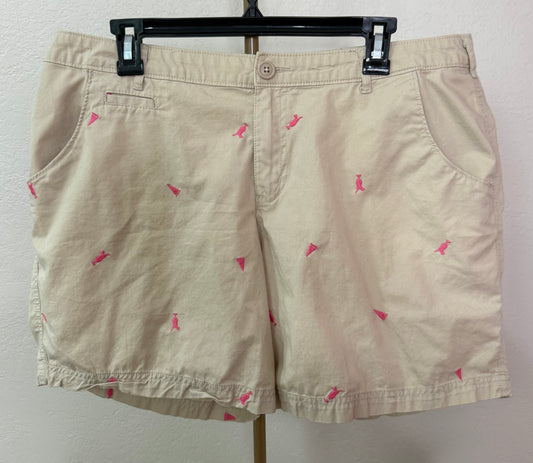 Women's Columbia Khaki Shorts - 14 W 6 L