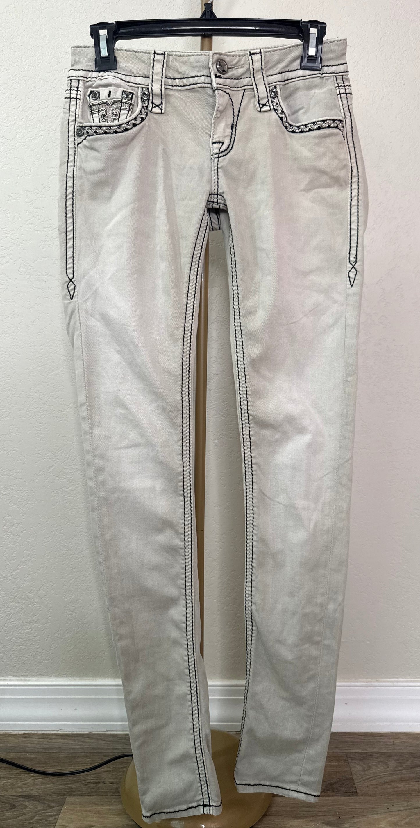 Rock Revival Low Rise Skinny Jeans - Size 24