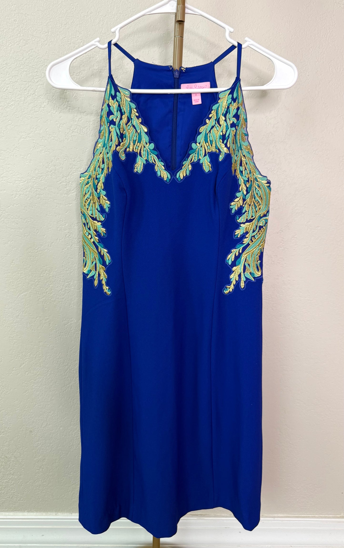 Lilly Pulitzer Dress - Size 2 (Embroidered)