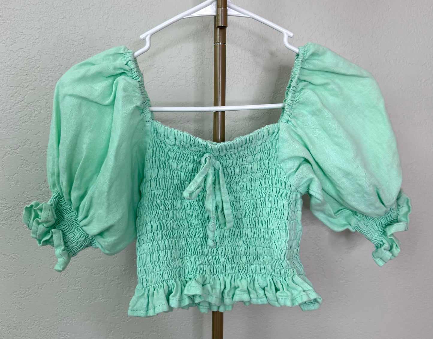 Faithfull The Brand Boutique Cropped Top - XS/Small Fit