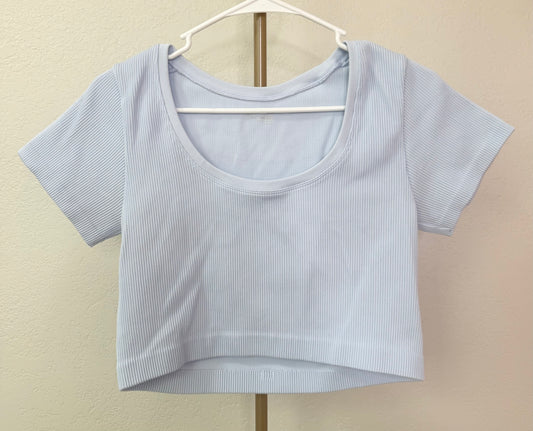 Offline By Aerie Ribbed Cropped Snug Top - XL