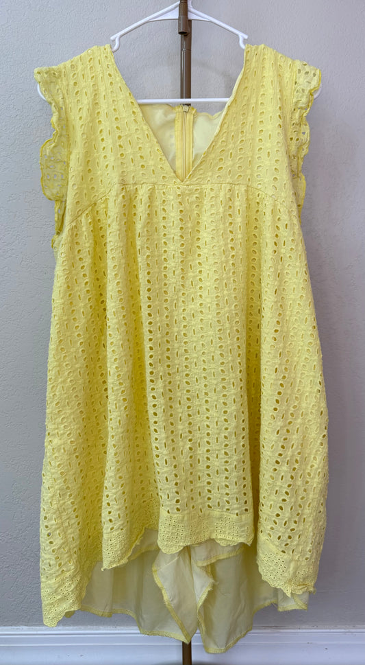 Yellow Romper - 2XL (I Think This Fits XL Better - Short - With Pockets)