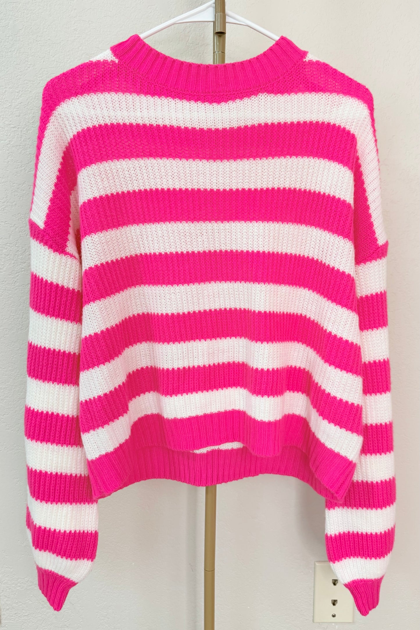 Shein Striped Sweater - Medium