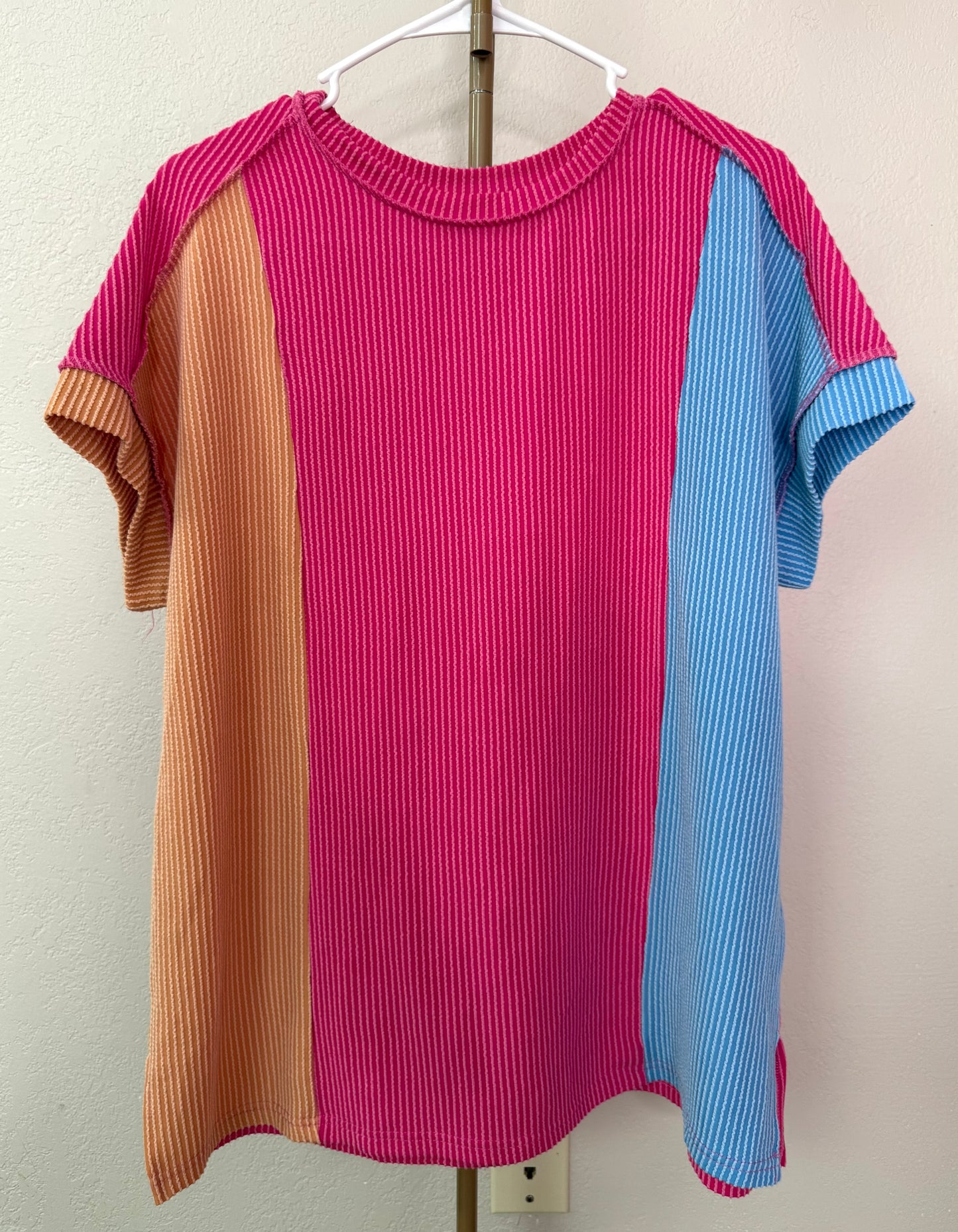 Ribbed Boutique Top - Large
