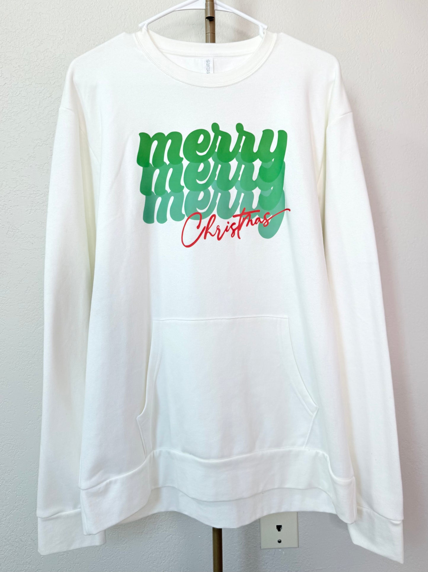 Christmas Sweater - Large (Front Pocket - No Hoodie)