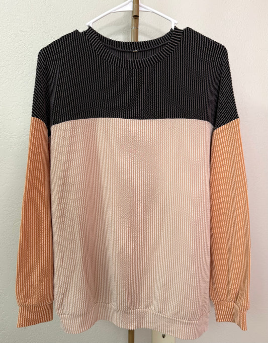 Ribbed Top - Small (Perfect For Fall)