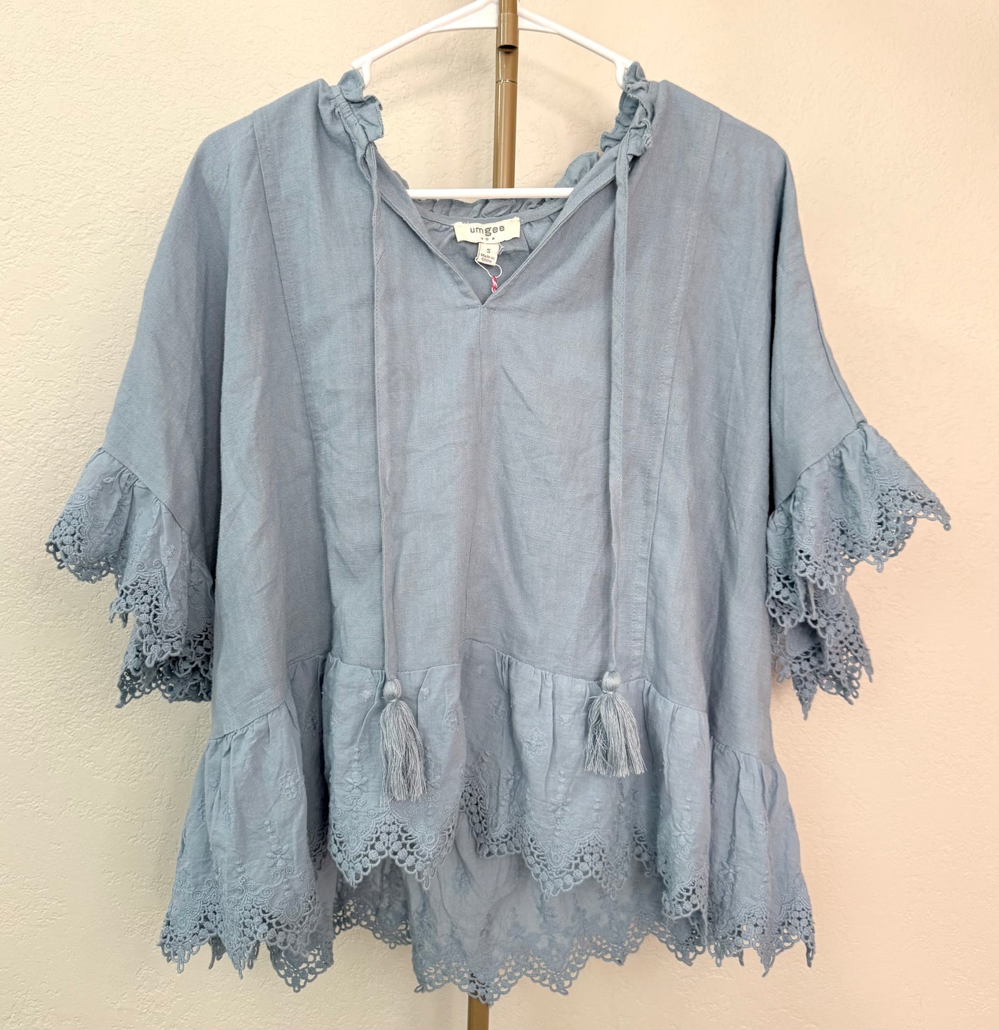 NWT Umgee Boutique Top - Small (Oversized)
